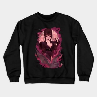 Elvira the mistress of the dark Crewneck Sweatshirt